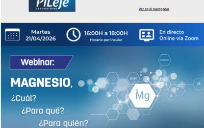 Únete al Webinar: MAGNESIO, ¿Cuál? ¿Para qué? ¿Para quién?