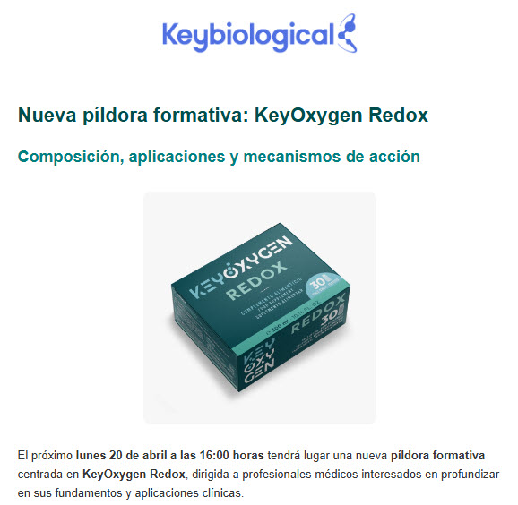 Nueva píldora formativa: KeyOxygen Redox