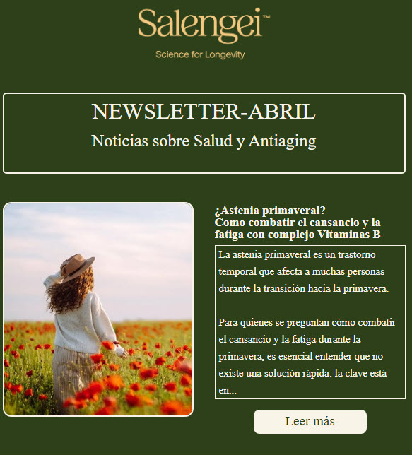 Noticias sobre Salud y Antiaging