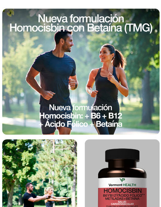 Integración de Betaína y vitaminas B en el metabolismo de la Homocisteína.