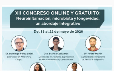 💼 XII Congreso online y gratuito de Equisalud: Neuroinflamación, microbiota y longevidad, un abordaje integrativo