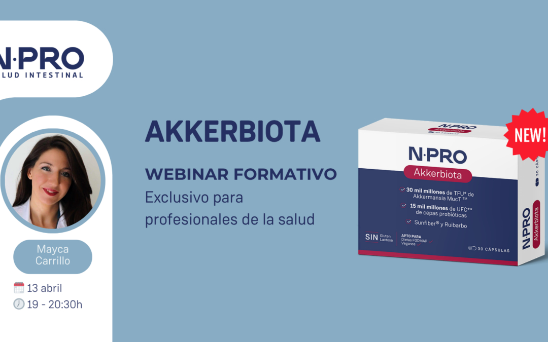 Webinar formativo NPro – Akkerbiota – lunes 13 de abril