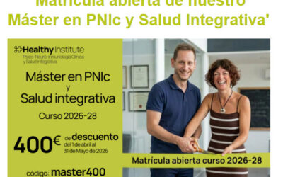 ✅ Webinar gratuito sobre nuestro Máster en PNIc y Salud Integrativa🧑🏻‍⚕️