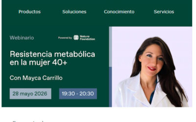 resistencia metabólica en mujer 40+