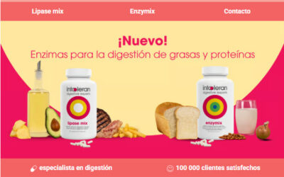 ¡Nuevo! Suplementos para la digestión de grasas y proteínas.