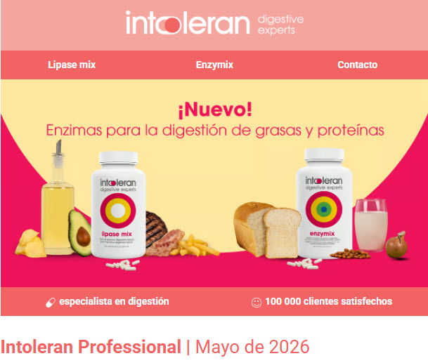 ¡Nuevo! Suplementos para la digestión de grasas y proteínas.