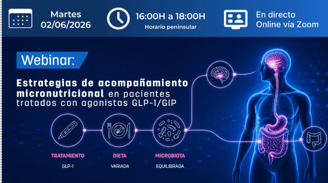 Nueva fecha webinar GLP-1/GIP | 2 de junio