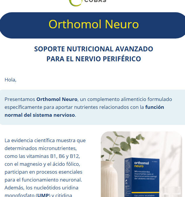 Lanzamos Orthomol Neuro