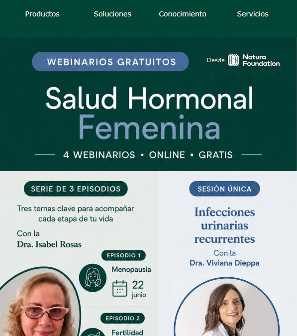 Agenda webinarios: 22 y 25 junio