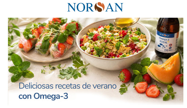 Recetas de verano + Omega-3: la combinación perfecta
