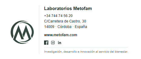 Newsletter Laboratorios Metofam: «Protocolos Laboratorios Metofam»