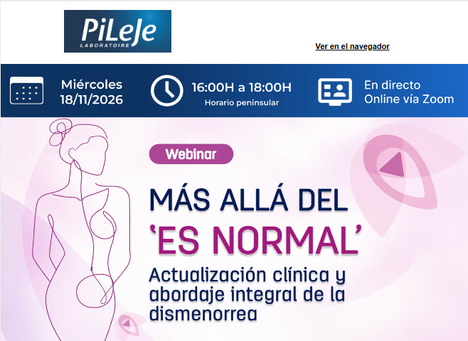 👉 18 de noviembre | Más allá del “es normal”: actualización clínica en dismenorrea